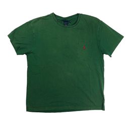 Polo Ralph Lauren Pocket T Shirt Green/Red
