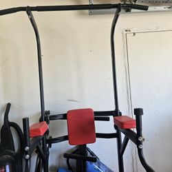 Pull Up - Push Up - Dip  Machine Workout Equipment 