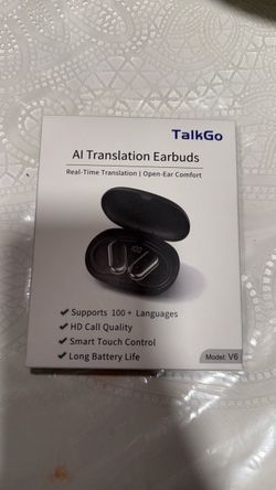 TalkGo AI Translation Earbuds V6