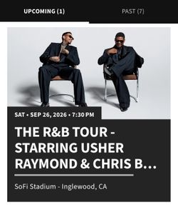 Chris brown and Usher tour