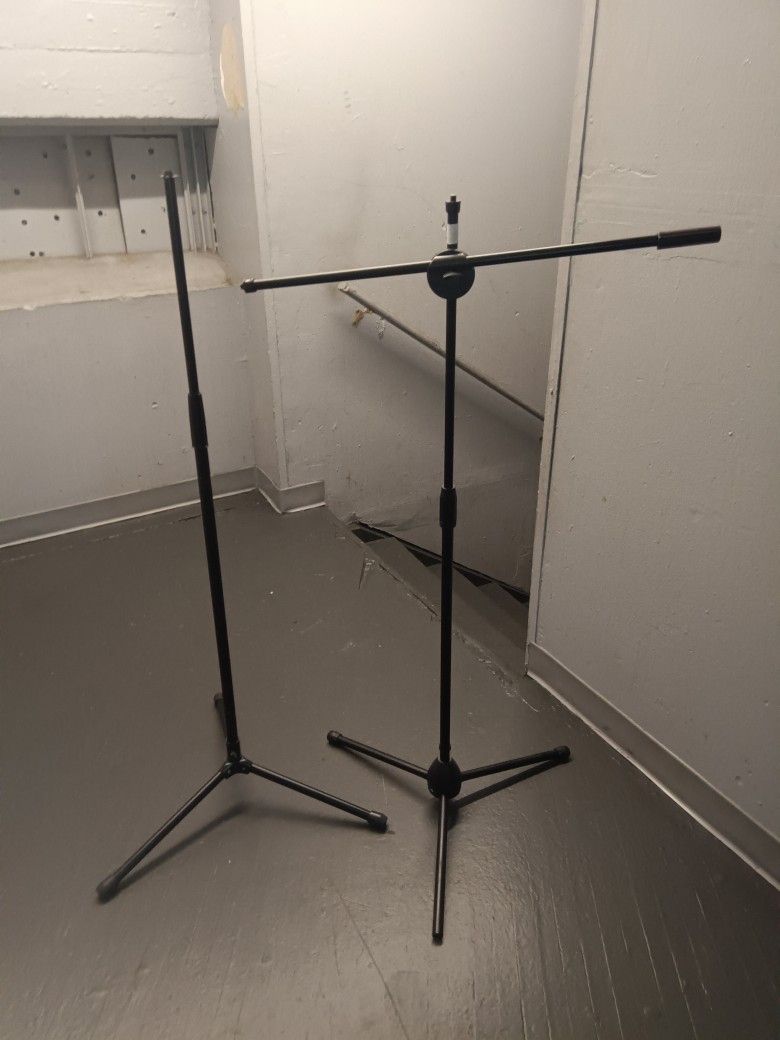 Dos Bases De Microfono 