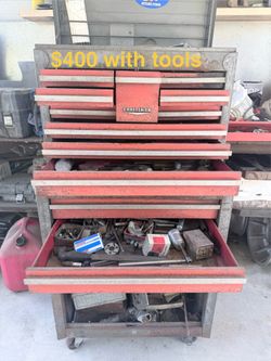 Craftsman Rolling Tool Chest Loaded With Tools