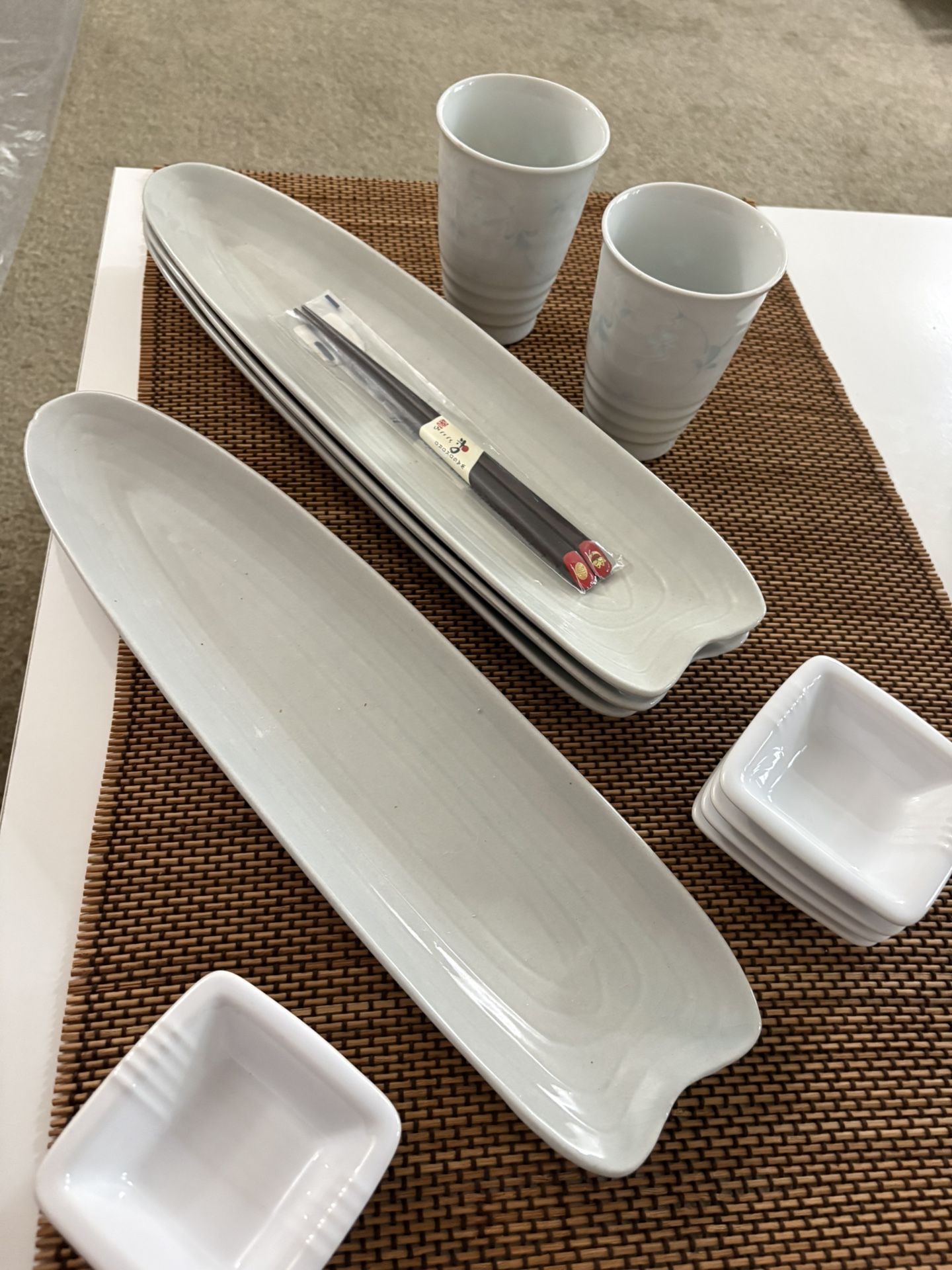 Japanese Sushi Plate Set