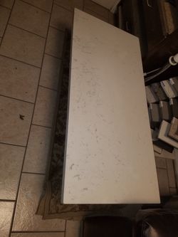White Quartz Coffee Table