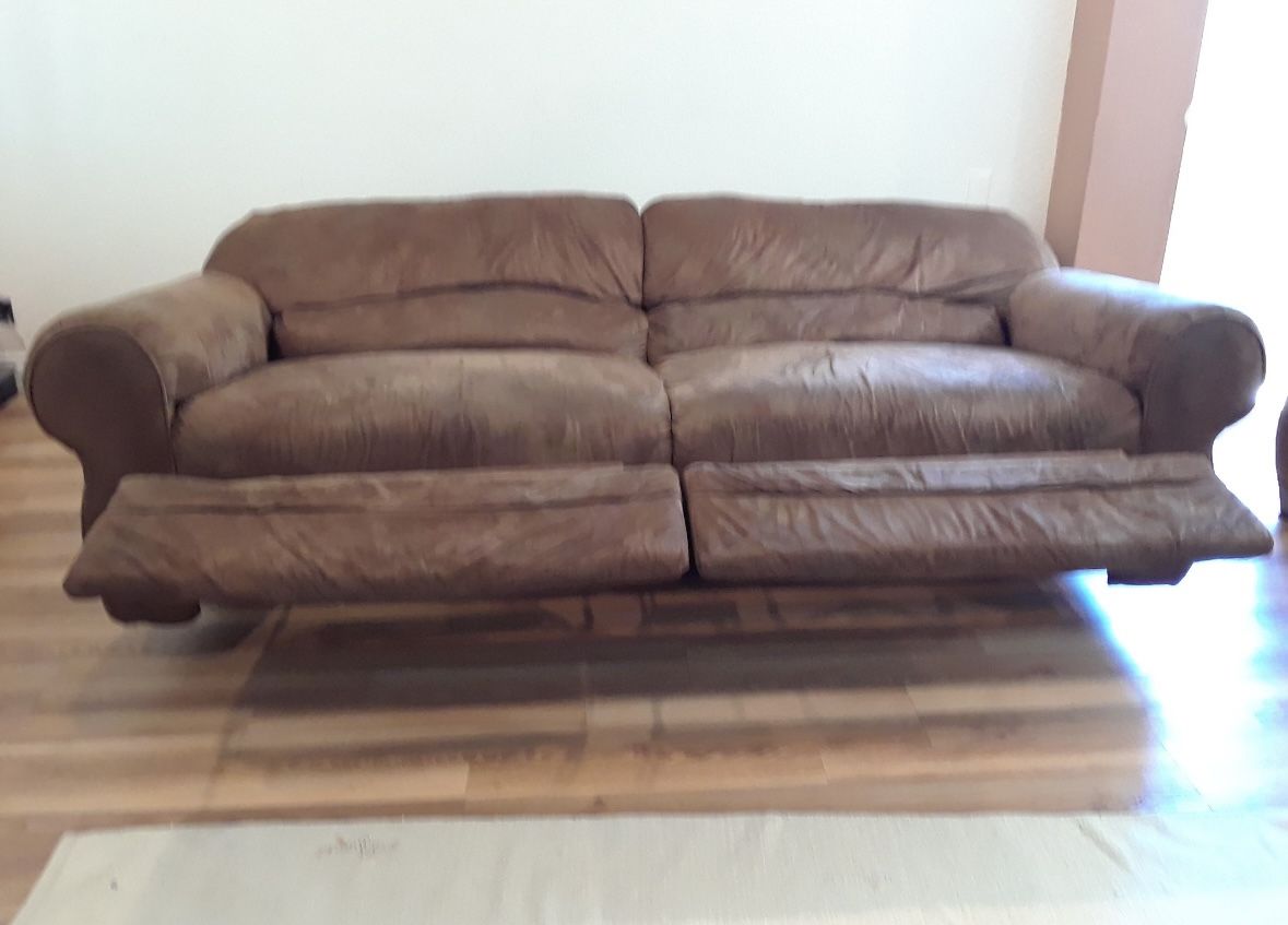 Modern Reclining Sofa From living Spaces