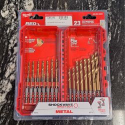 Milwaukee Tools 23pc Drill Bit Set