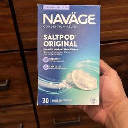 Navage Saltpod Original Refill Packs For Nose Cleaner