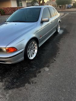 BMW 5 Series E39 Silver Sedan