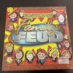 Family Feud Survey Says Board Game Complete 2002 Endless Games Very Good Condition.  Great Gift.  Merry Christmas 🎄🎁!