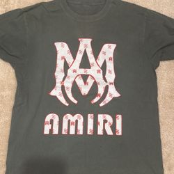 green amiri t-shirt