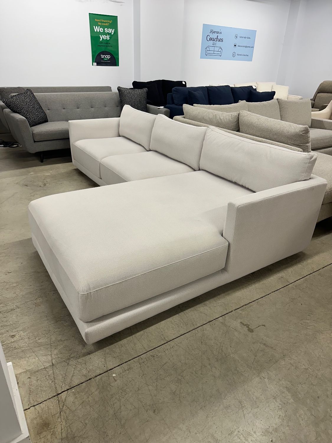 Interior Define Sectional - Delivery and Financing Available