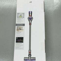 NEW! Dyson V8 Stick Vacuum Cleaner Silver/Purple - SEALED