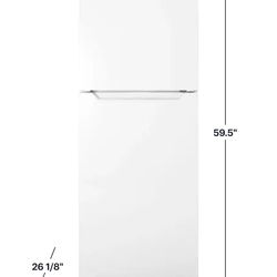 Insignia - 10 Cu. Ft. Top-Freezer Refrigerator