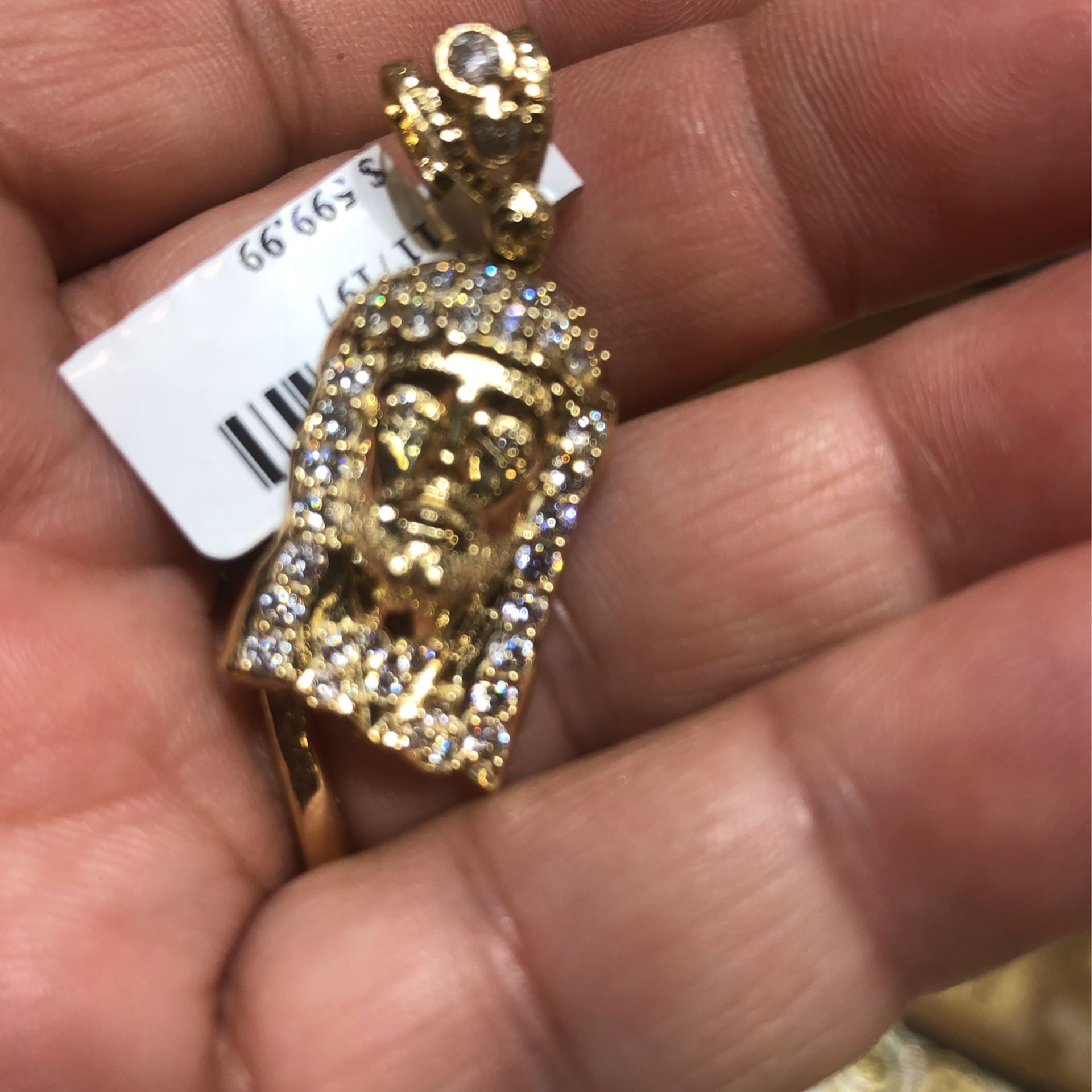 10 karat yellow gold with white sapphire Jesus spending,All Products : American Fashion Style Bags On Sale