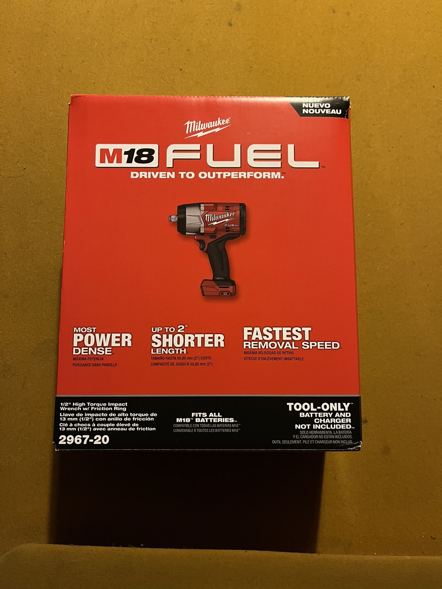 Milwaukee 1/2 Impact Gun Brand New In Box