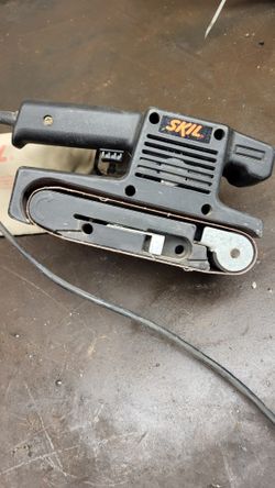Skil 3/4H.P. Belt Sander Sanding Wood Metal Lathe Mill Air Compressor Tool Craftsman 