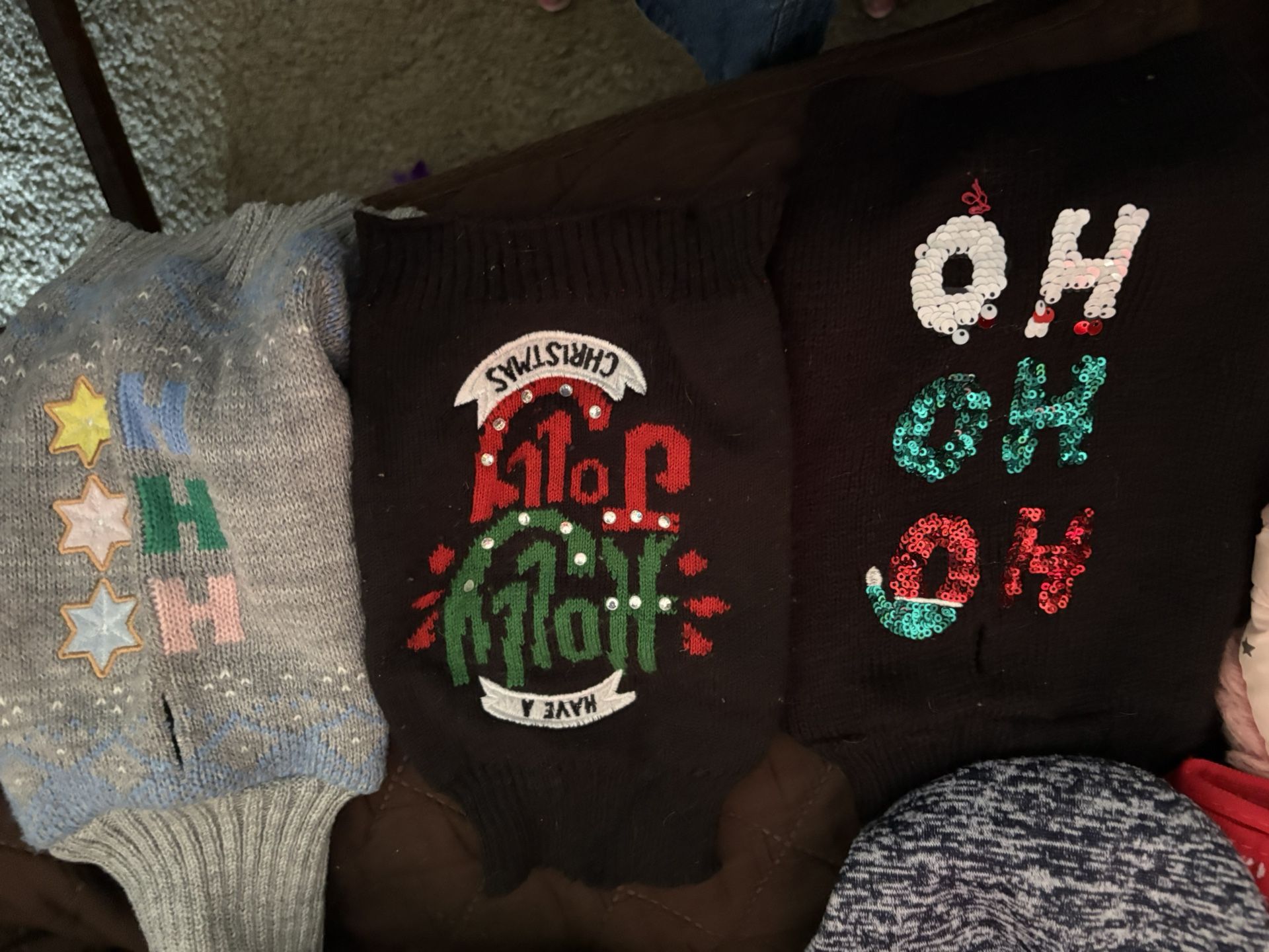 Dogs Xmas Clothes Offer Me A Price