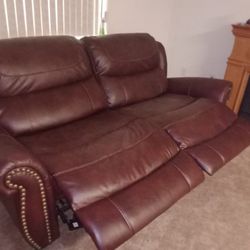 7 Piece Brown Sectional Living room Set