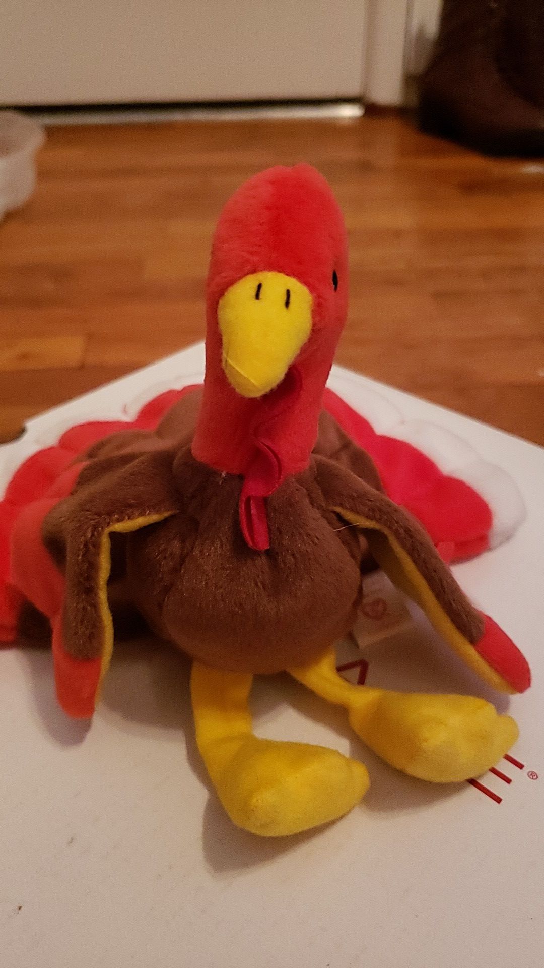 Gobbles ( Turkey Beanie baby)