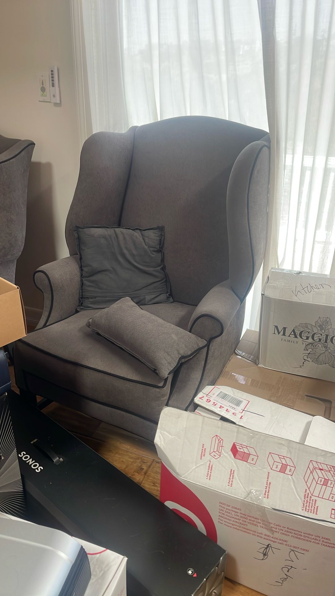 Moving Sale!!! Wingback Chairs (2) For Sale 