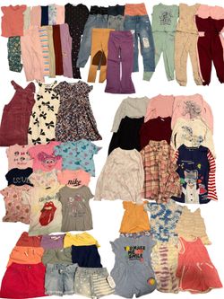 Baby Girl/ Toddler Girl/ Young Girl All Seasons Clothing Lot, Size 5T