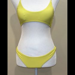 Yellow Cheeky Bikini