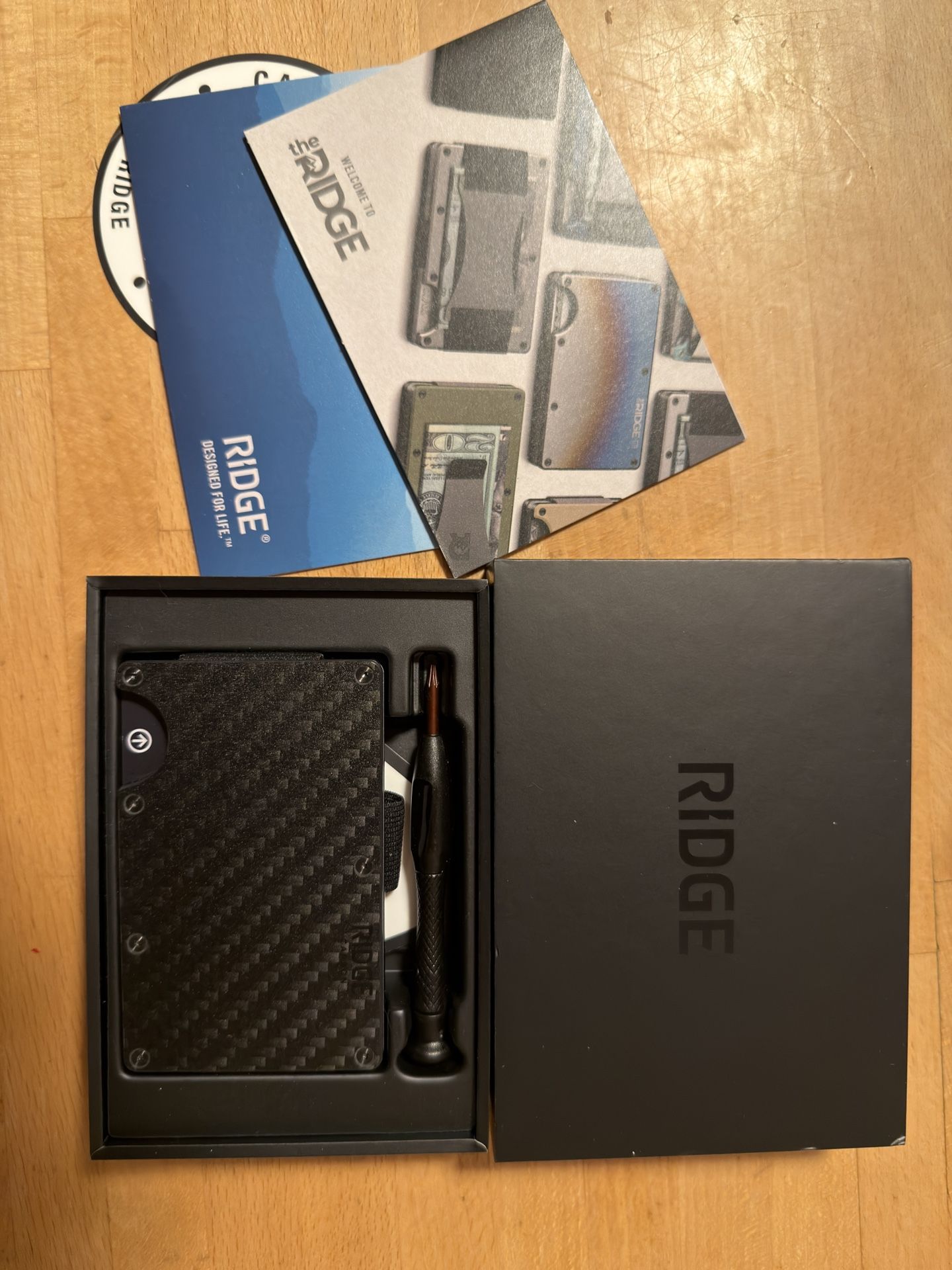 Ridge Wallet (Carbon Fiber)