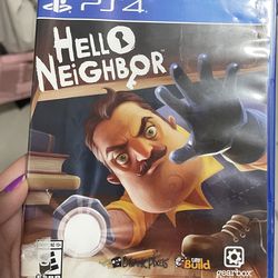 PS4 hello neighbor game