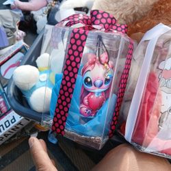 ANGEL STICH AND SNOOPY VALENTINE GIFTS WITH NECKLACE $7.00 Each