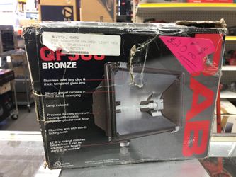 RAB Quartz halogen flood light fixture 500 watts Brand new in box