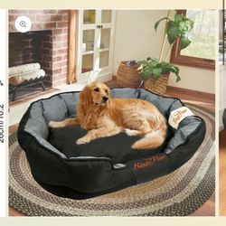 New high quality XXL waterproof orthopedic dog bed with washable liner