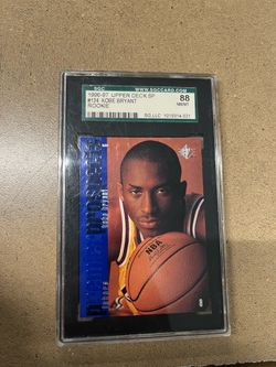 Kobe Bryant 1996-97 upper deck rookie card