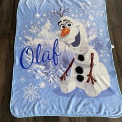 Frozen Olaf Fleece Blanket  Thumbnail