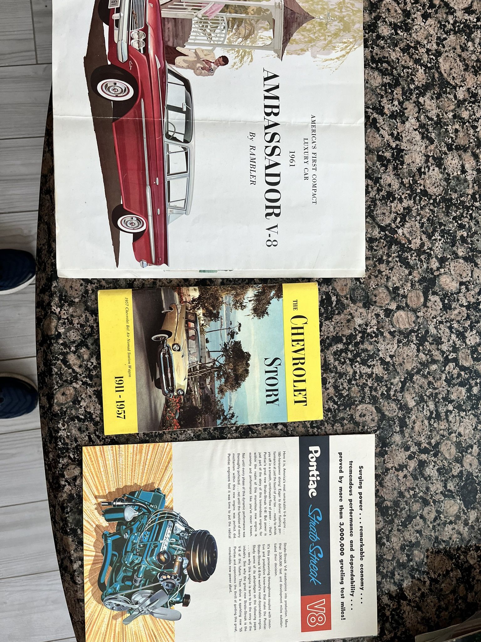 Original Car Sales Brochures
