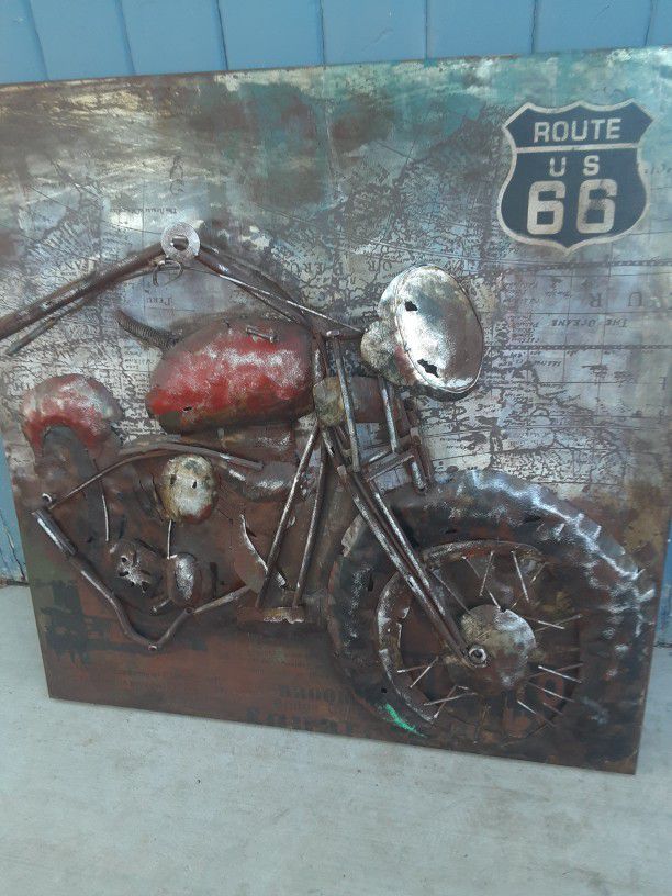 Wall Art Of Harley / Route 66