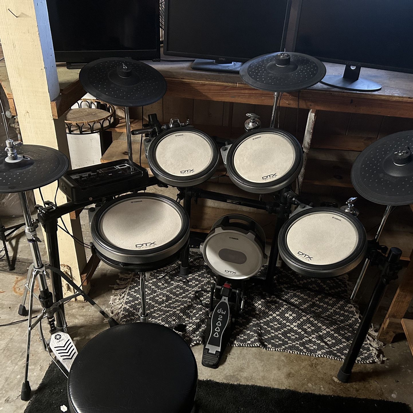 Yamaha DTX6- 8 Piece Electronic Drum Set - DTX Pro Module