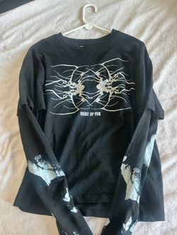 Misere Moderene black longsleeve goth spiritual rock band Paris France Berlin Madrid play dead wake up fuk size medium