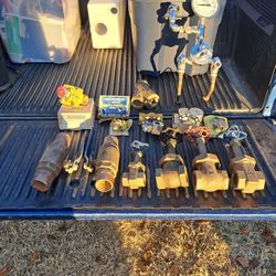 Various Brass Valves And Solenoids