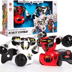 Sharper Image Remote Control (RC) Robot Fighting Set