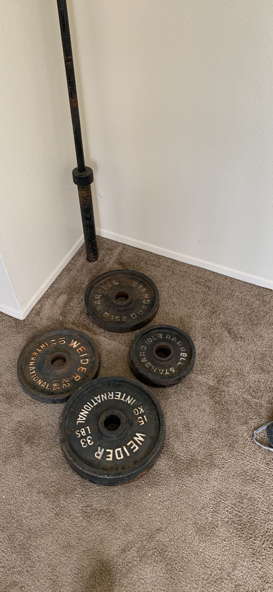 Barbell And Plates