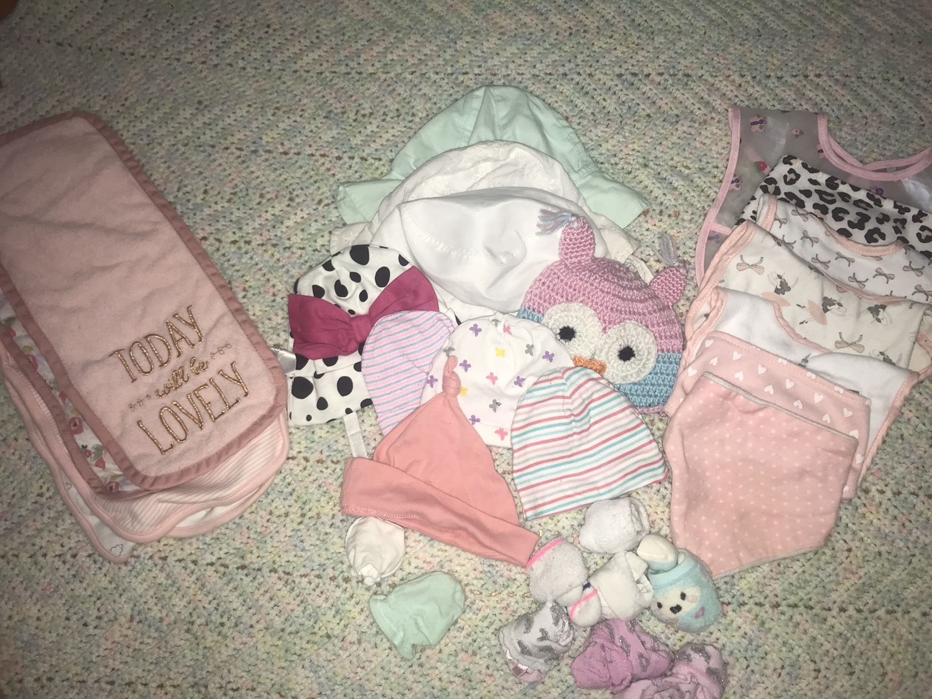 A baby girl accessory bundle !