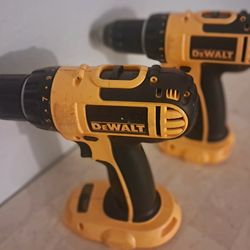Dewalt drills two 18v drills