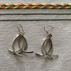 Sterling Silver Fringe Earrings 