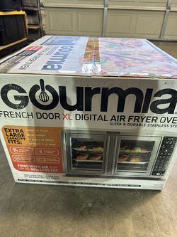 GOURMIA FRENCH DOOR XL DIGITAL AIR FRYER OVEN