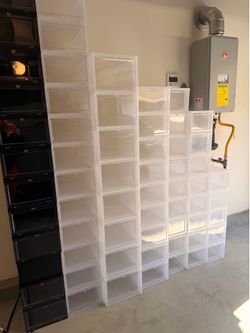 CONTAINER STORE SHOE ORGANIZERS