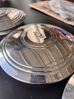 Chevy Hub Caps Chrome!!