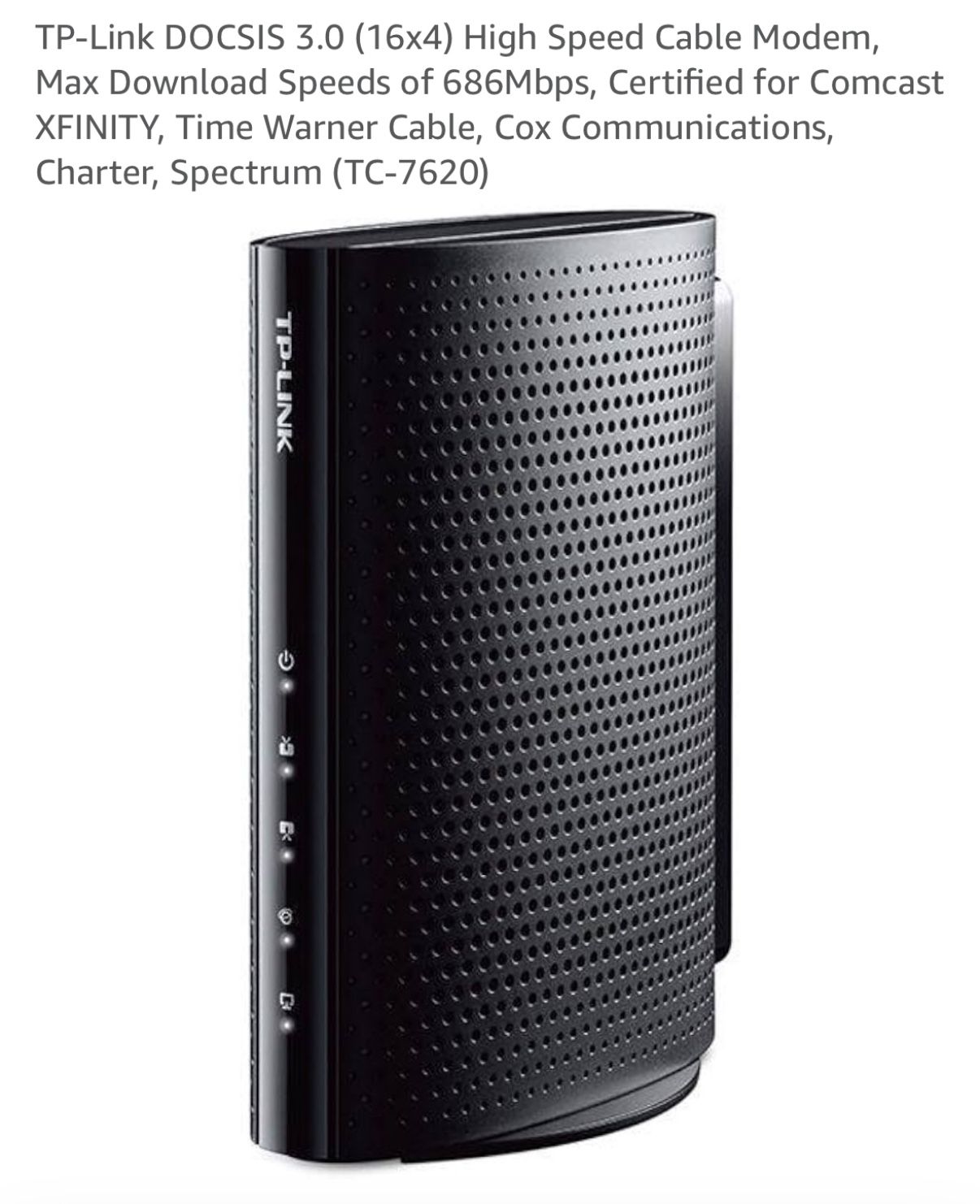TP-Link DOCSIS 3.0 router