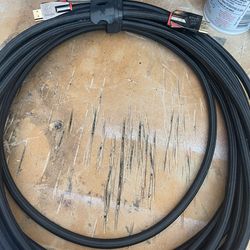 HDMI cables 25 feet and 10 feet