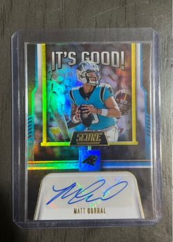2023 Score - It's Good! Autographs Matt Corral #IG-MC