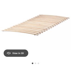 Wood Slatted Bed Base, Twin